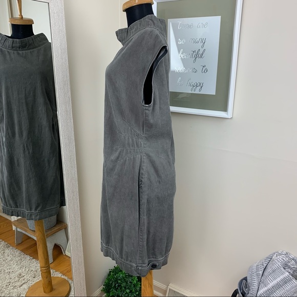 Sarah Pacini Short Jeans Denim Dress A3 T2 (M/L) - Picture 5 of 16